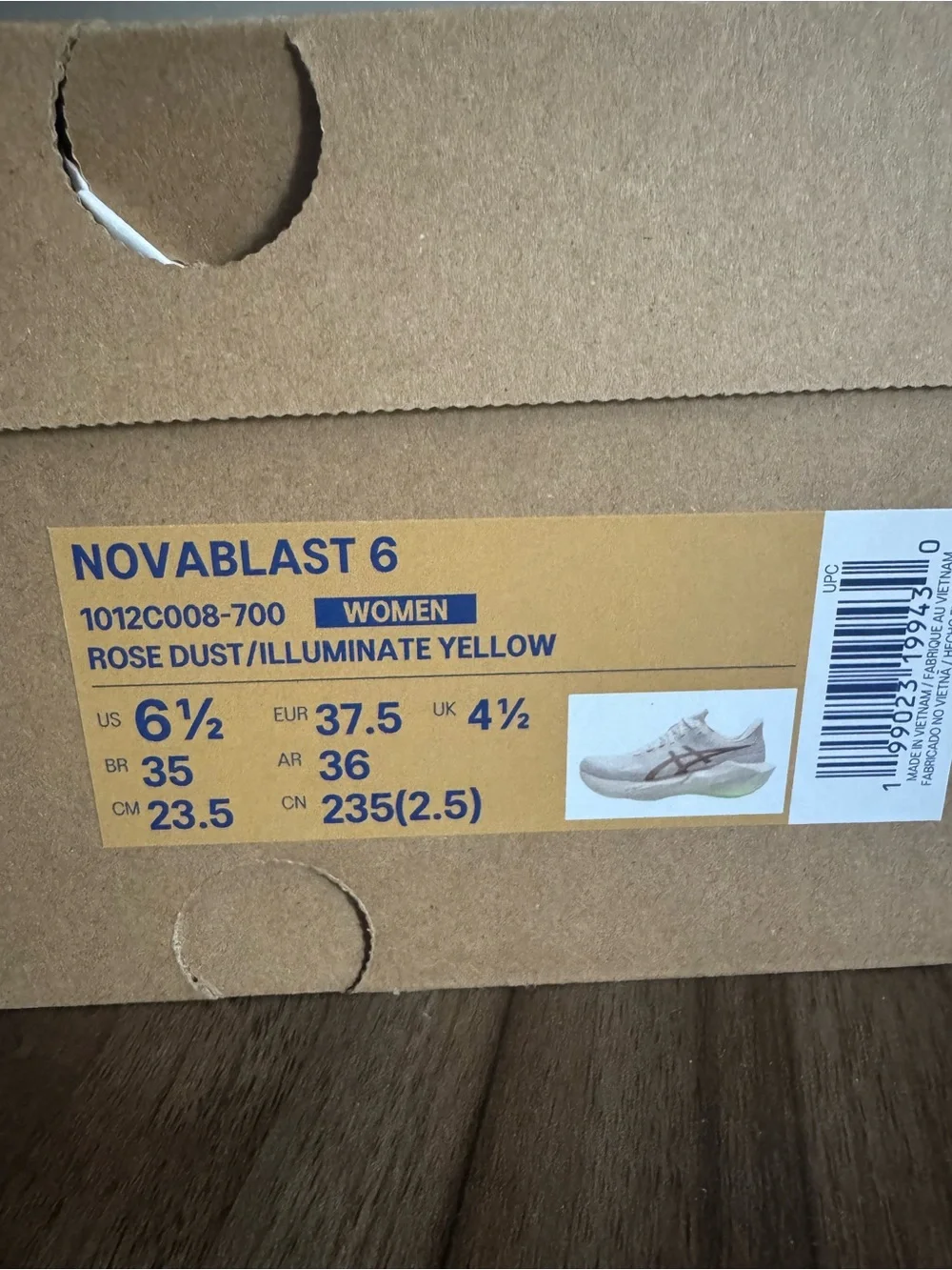 Asics brand new